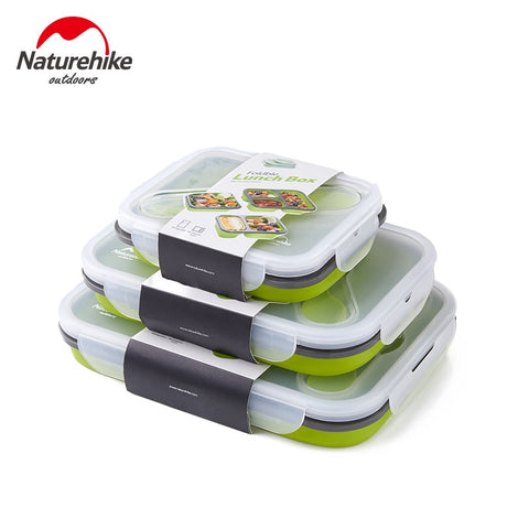 NatureHike Foldable Silicone Food Meal Boxes